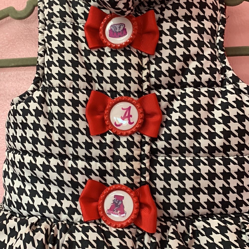 Alabama puffer vest homemade details size 12 months - Picture 4 of 7
